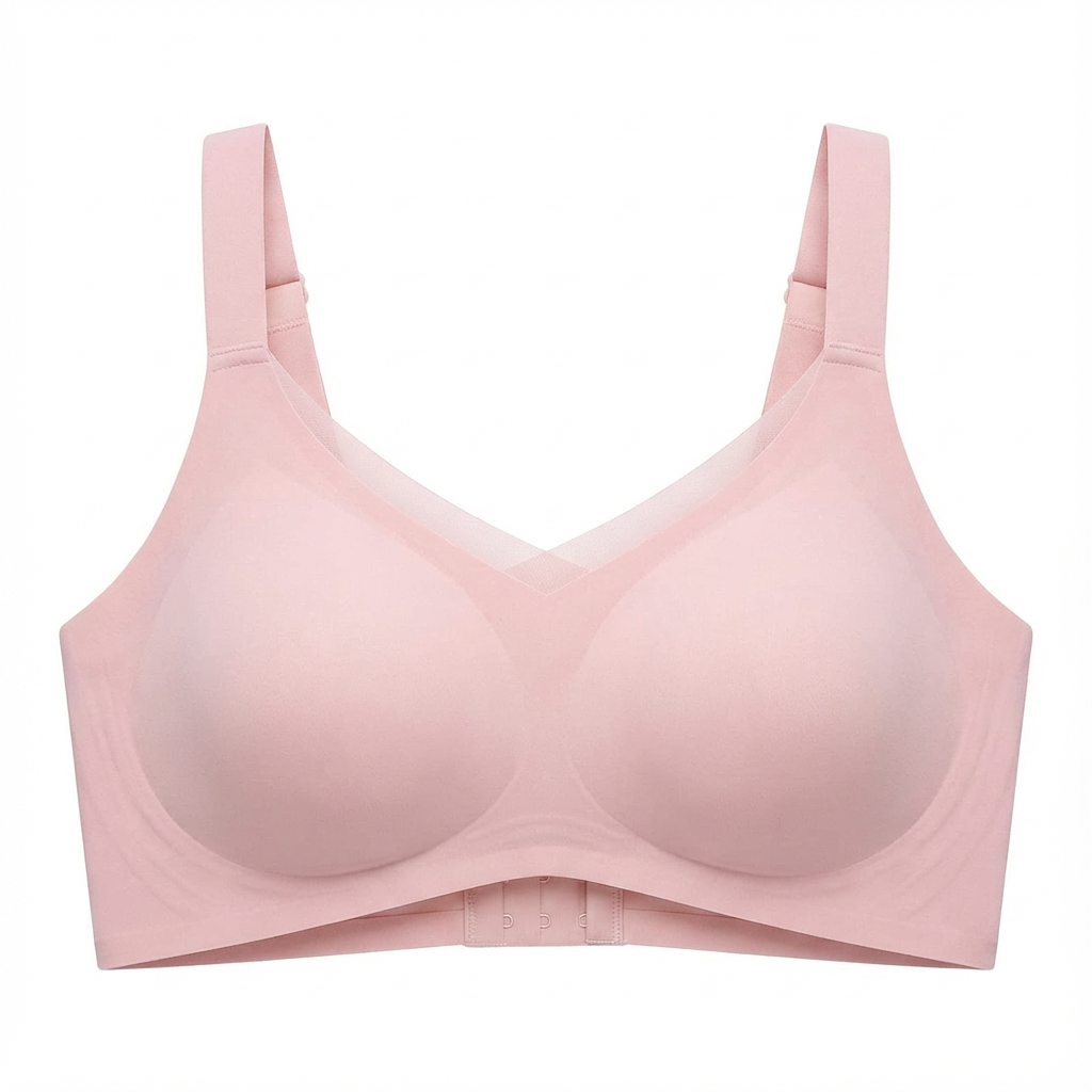 Lift Easy Wireless Bra: Rose