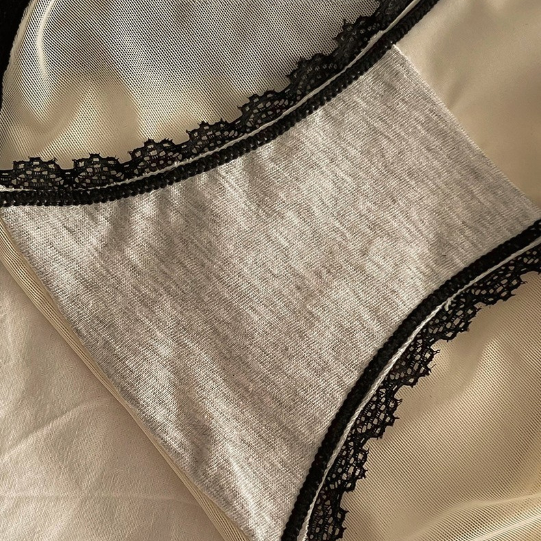 Euphoria Satin Lace Bikini Panty