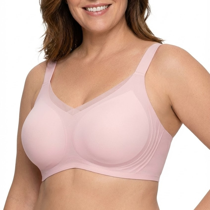 Lift Easy Wireless Bra: Rose